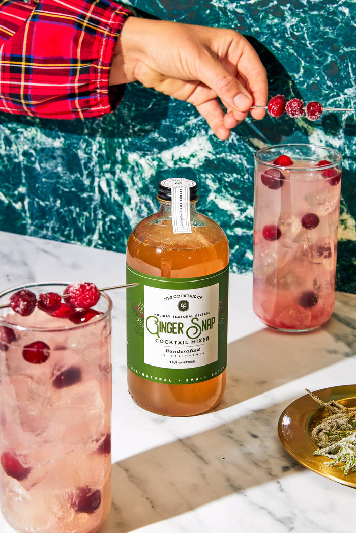Holiday Seasonal : Ginger Snap Cocktail Mixer
