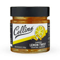 Italian Candied Lemon Peel Twist Cocktail Garnish 10.9 oz