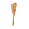 Italian Olive Wood Wide Spatula for Cooking, 12.5in