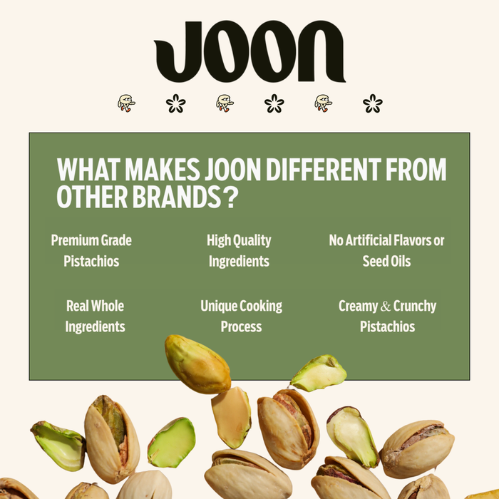 Joon - Joon Original Salted Pistachios | Pistachio Gourmet Snacks