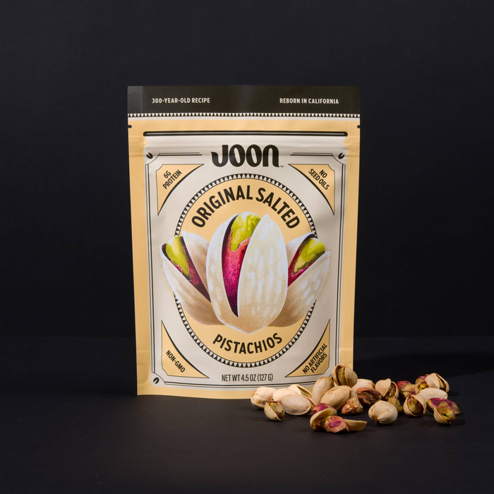 Joon - Joon Original Salted Pistachios | Pistachio Gourmet Snacks