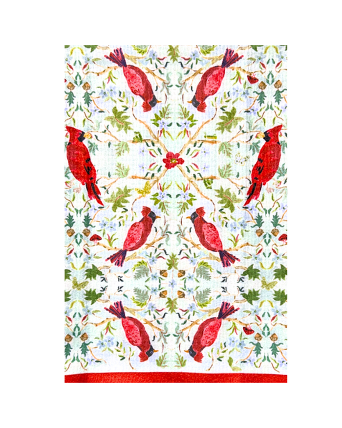 KEVA - Songbird Double-Sided Tea Towel