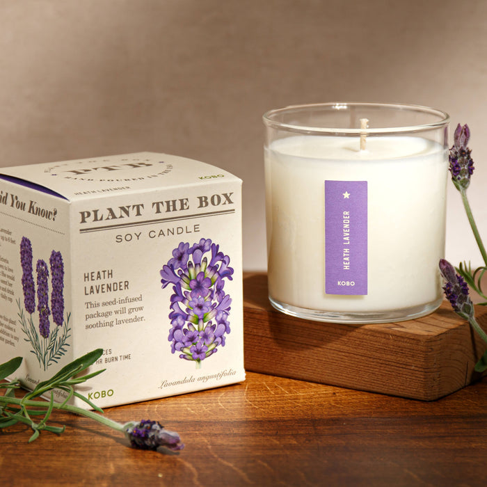 KOBO - Heath Lavender - Plant the Box Candle - 9oz.