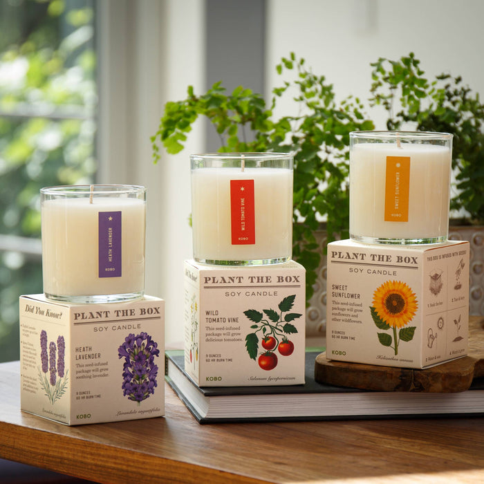KOBO - Heath Lavender - Plant the Box Candle - 9oz.
