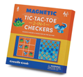 Magnetic Game - Tic Tac Toe & Checkers Dino