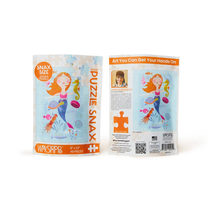 Mermaid and Friends 48 Piece Jigsaw Puzzle