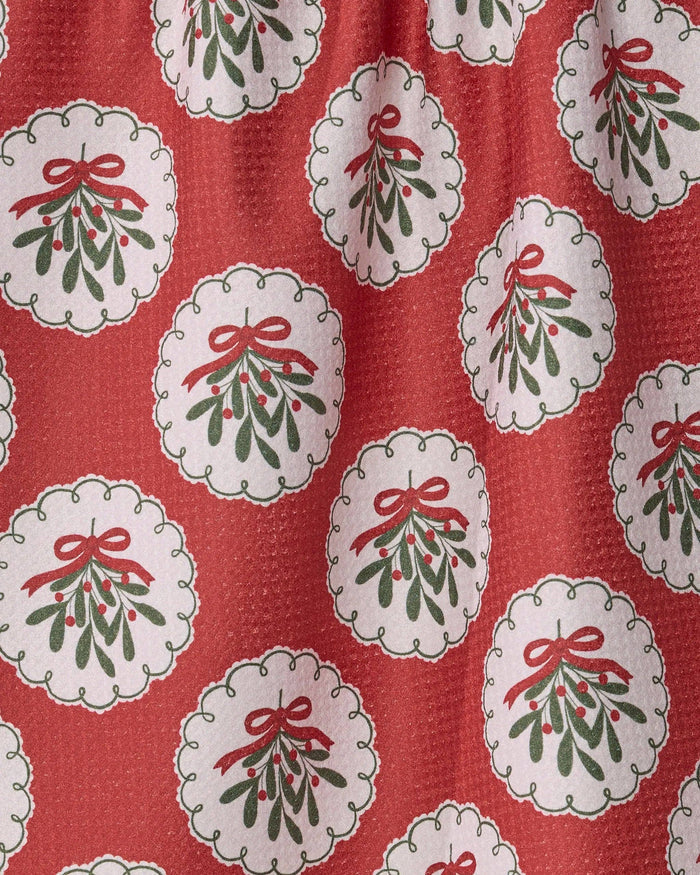 Merry Mistletoe Tea Towel - Holiday 2026