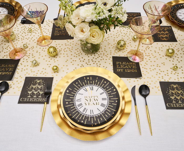 Midnight Sparkle Salad Plates/8pk