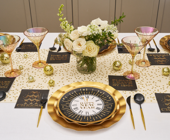 Midnight Sparkle Salad Plates/8pk