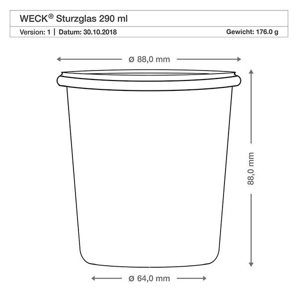 Mold Jar Tall 290ml