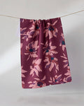 Mulberry Bloom Tea Towel