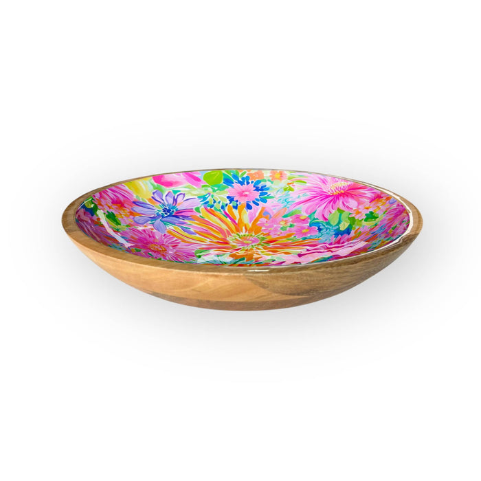 My Casita - Bright Floral Shallow Bowl (10" in Pack of 2) 5-12-B