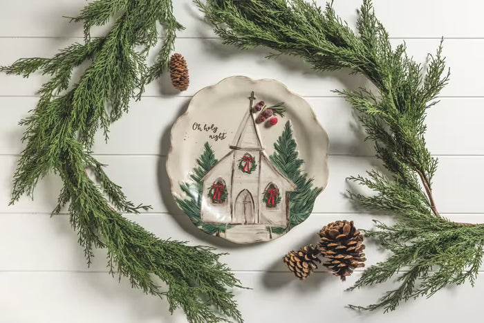 Nativity Church Platter