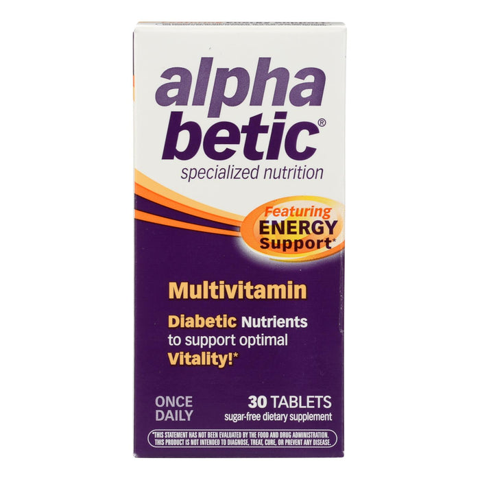 Nature Works Alpha Betic Once-a-day Multiple Vitamins - 30 Caplets - Vita-Shoppe.com