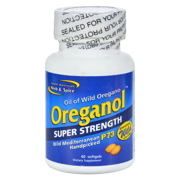North American Herb And Spice Oreganol Oil Of Oregano Super Strength - 60 Softgels - Vita-Shoppe.com