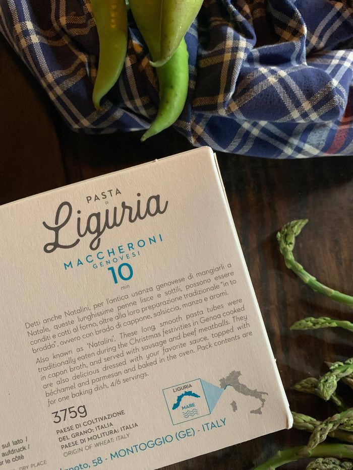 Organic Maccheroni Genovesi by Pasta di Liguria