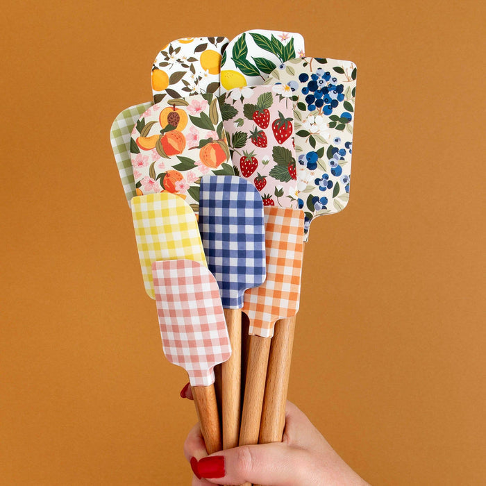 Paper Farm Press - Strawberry Patch Silicone Kitchen Spatulas - Set of 2