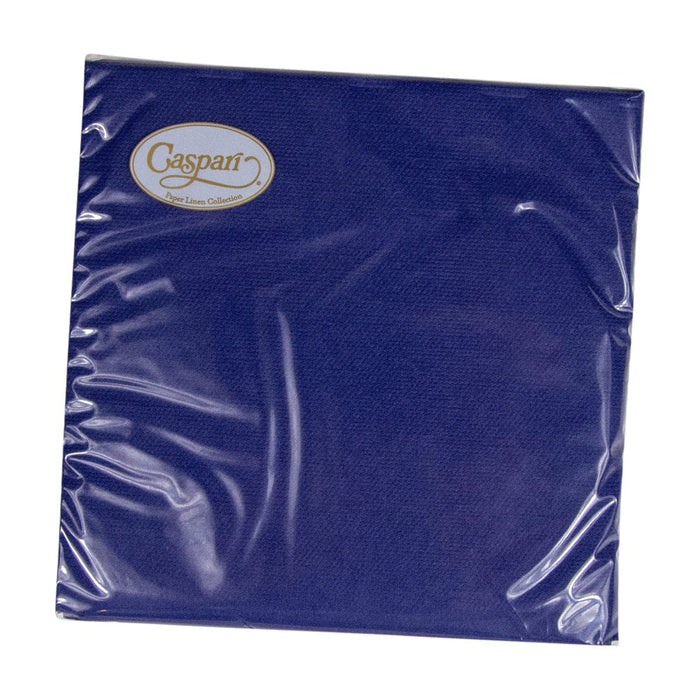 Paper Linen Navy Blue Cocktail Napkin