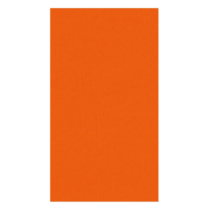 Paper Linen Tangerine Guest Towel
