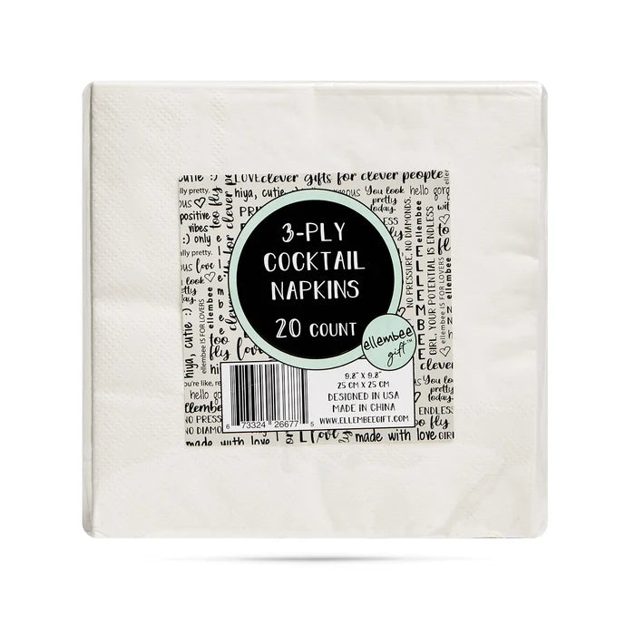 Paper Pot Cocktail Napkins