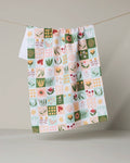 Patchwork Garden Tea Towel