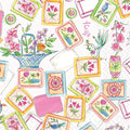 Pink Mahjong Cocktail Napkins