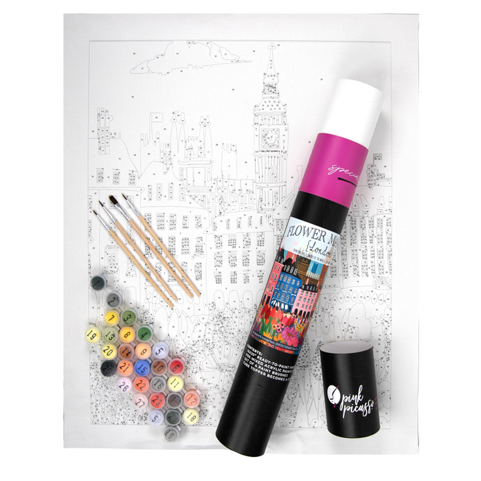 Pink Picasso Kits - Flower Market: London