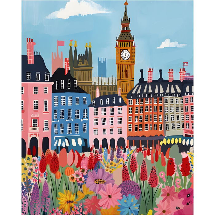 Pink Picasso Kits - Flower Market: London