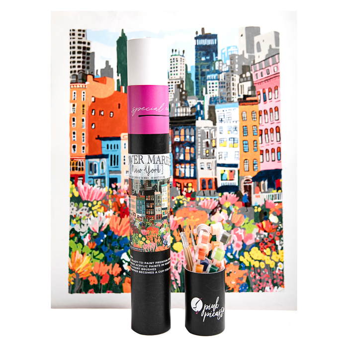 Pink Picasso Kits - Flower Market: NYC