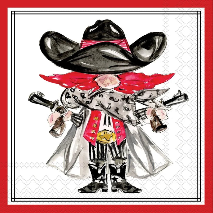 Red Raider Cocktail Napkins