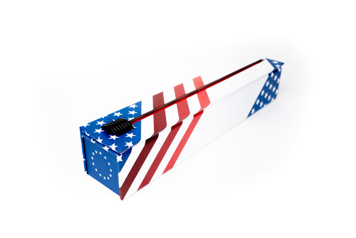 Red, White & Blue Foil Dispenser