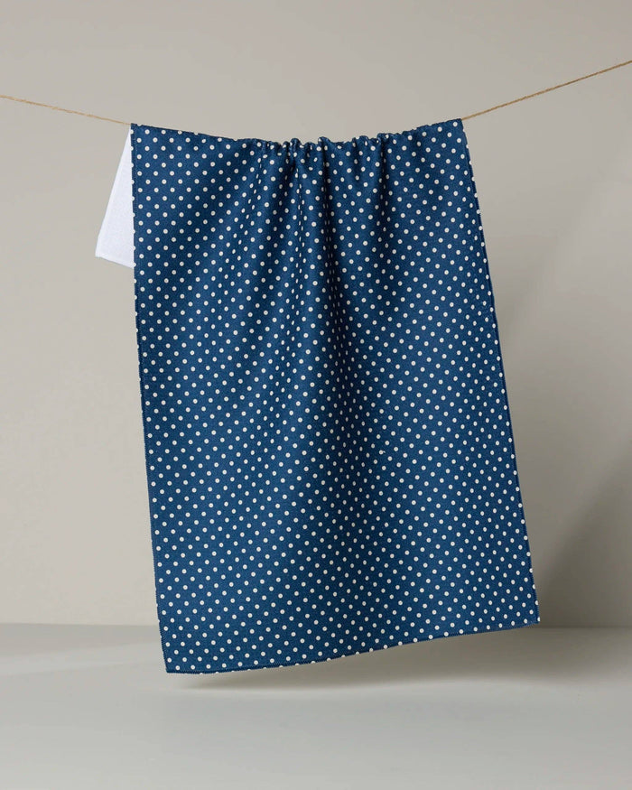 Saddle Indigo Tea Towel