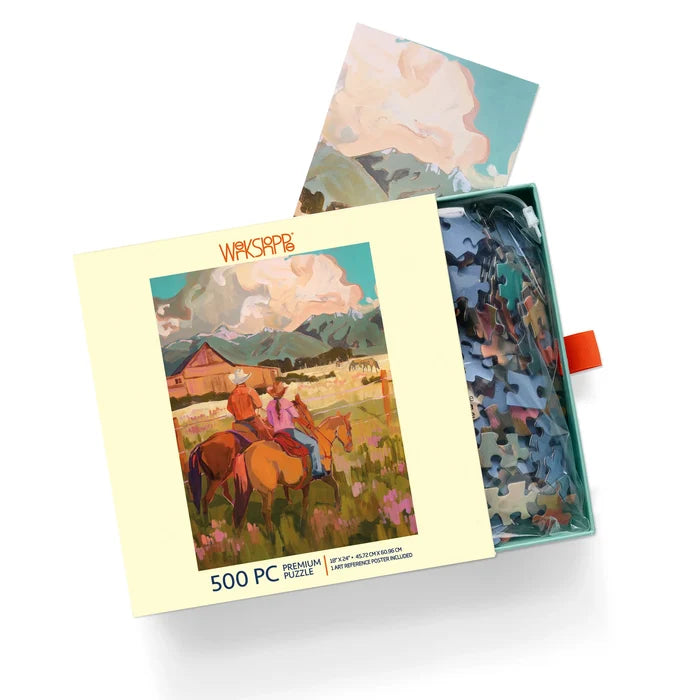 Saddle Up 500 Pc Puzzle