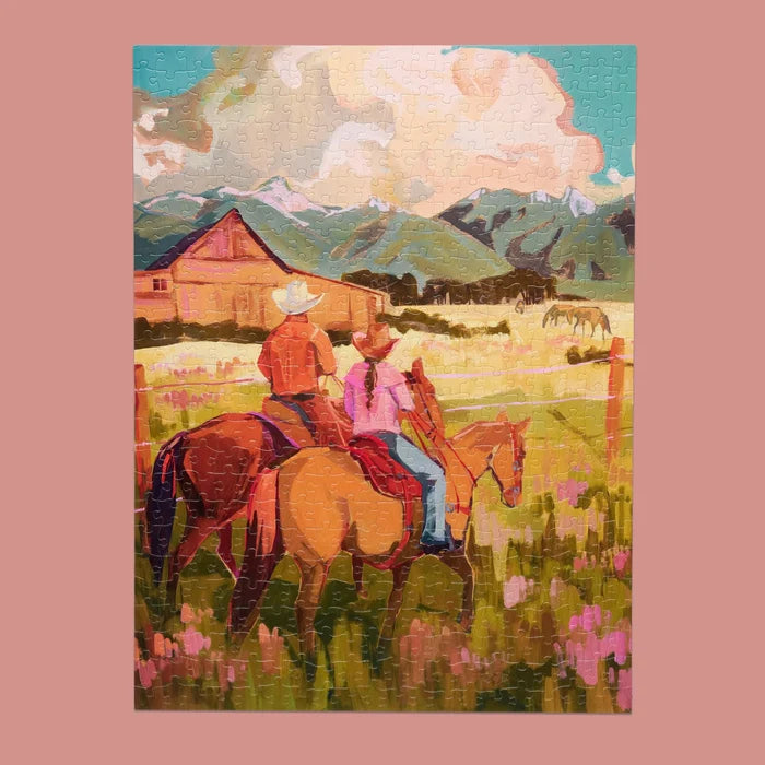 Saddle Up 500 Pc Puzzle
