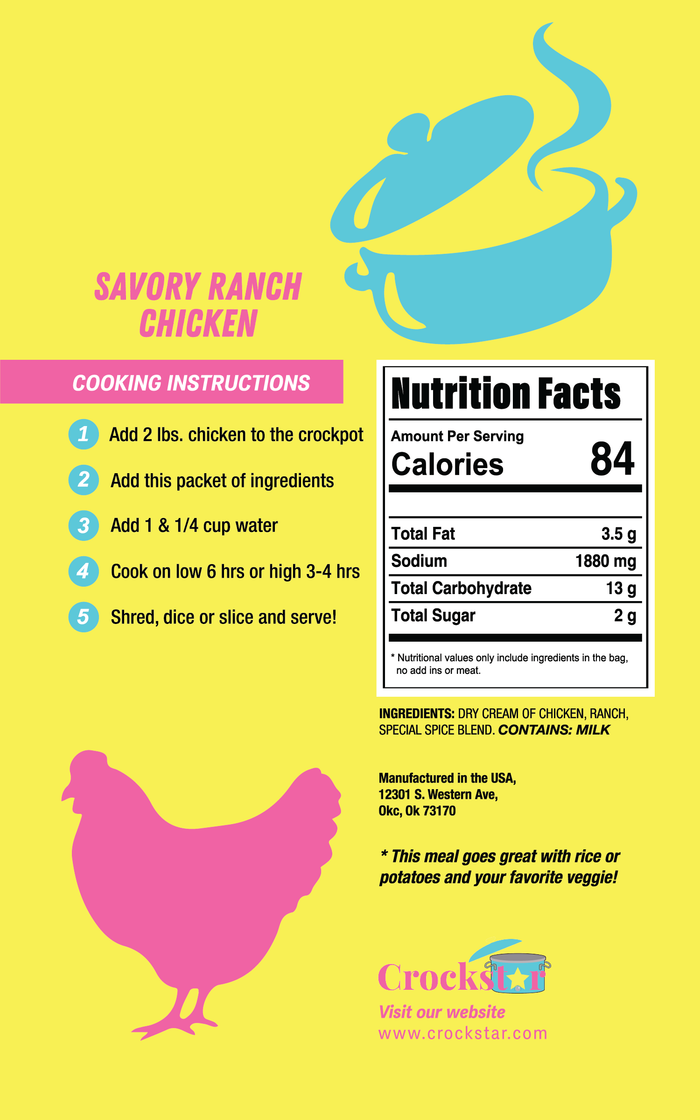 Savory Ranch Chicken