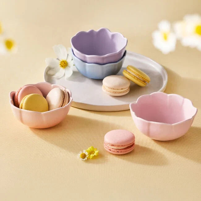 Set of 4 Petal Mini Bowls