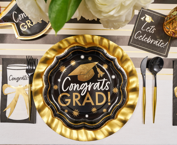 Sophistiplate - Classic Grad Dinner Plates/8pk