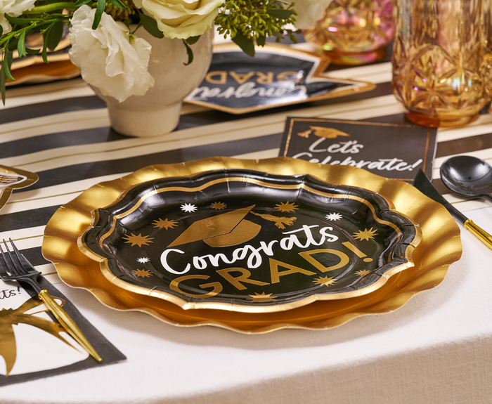 Sophistiplate - Classic Grad Dinner Plates/8pk