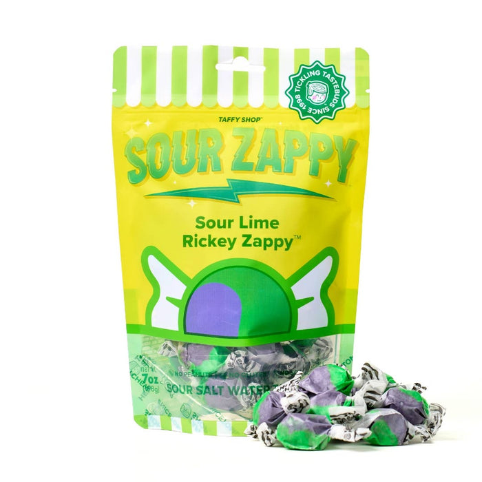 Sour Lime Ricky Zappy™ Taffy