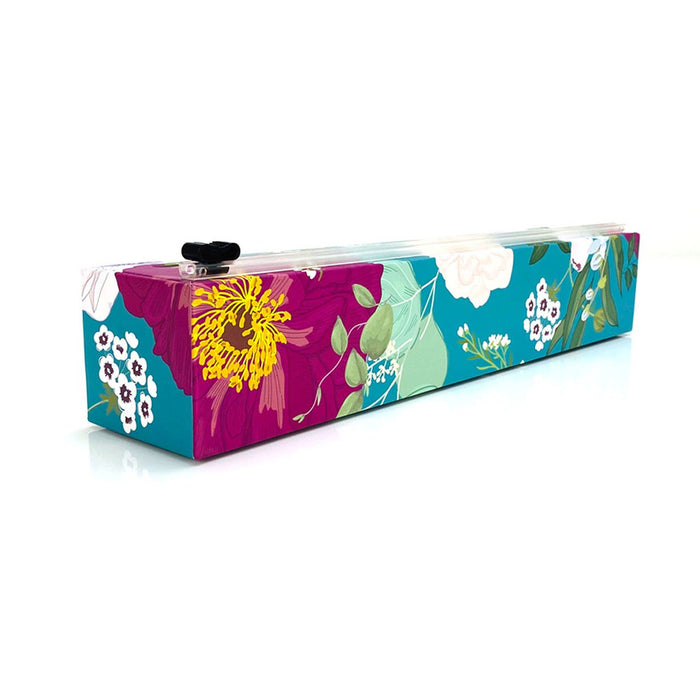 Spring Flowers Plastic Wrap Dispenser
