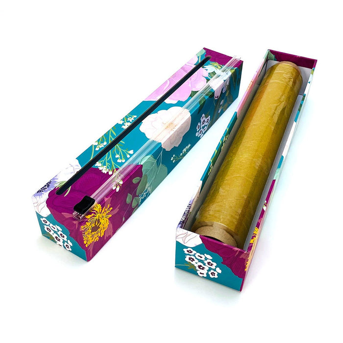 Spring Flowers Plastic Wrap Dispenser