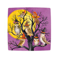 Square Owl-o-ween Dessert Plates