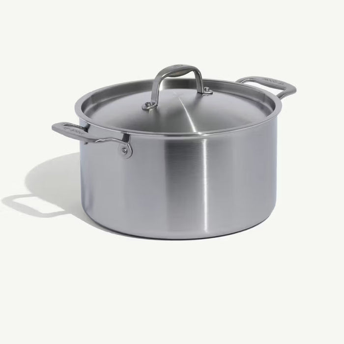 Stainless Steel 8 Quart Stock Pot with Lid