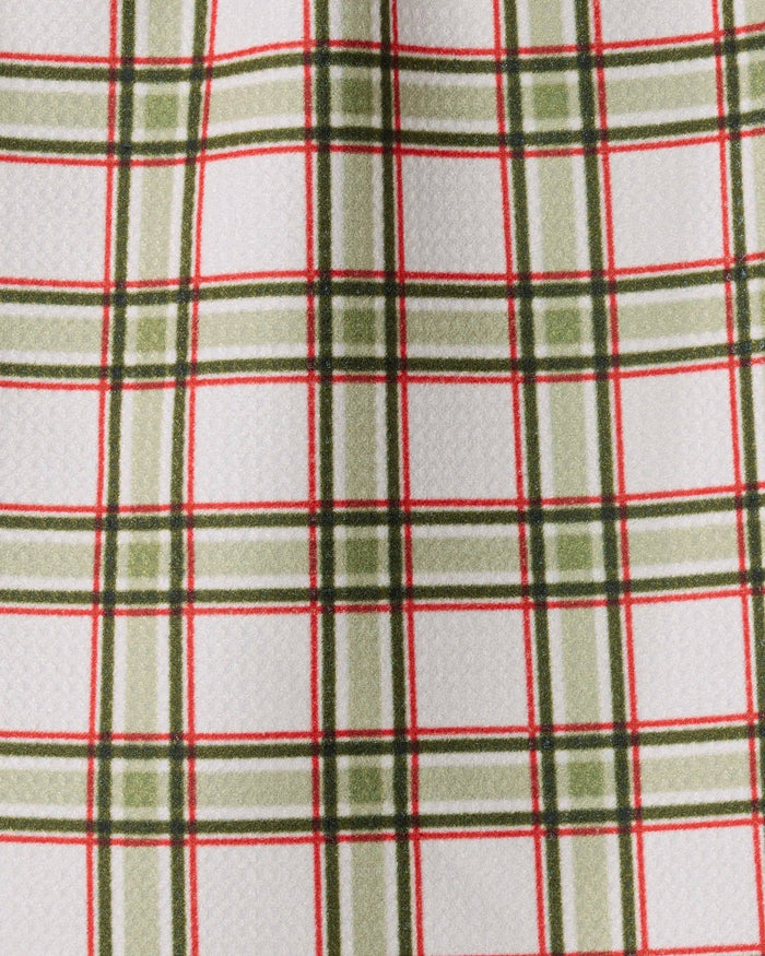 Stocking Plaid Mini Towel - Holiday 2026