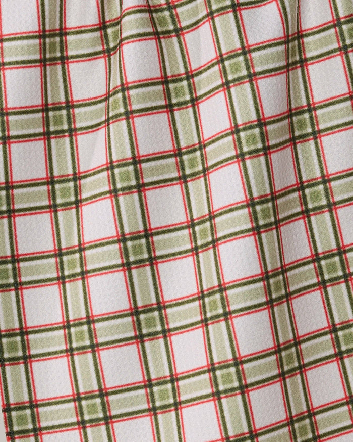 Stocking Plaid Tea Towel - Holiday 2026