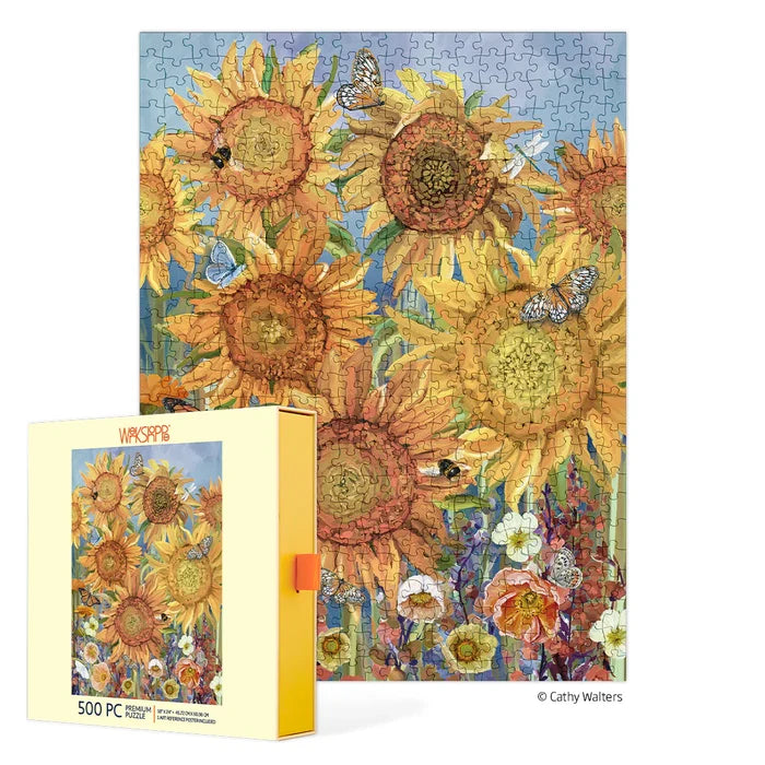 Sunflowers 500 Pc Puzzle