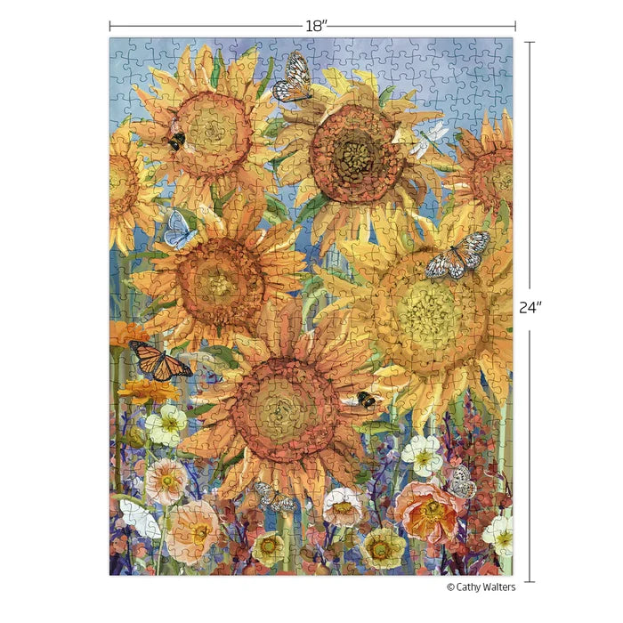 Sunflowers 500 Pc Puzzle