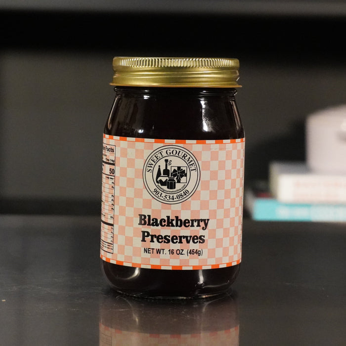 Sweet Gourmet Blackberry Preserves