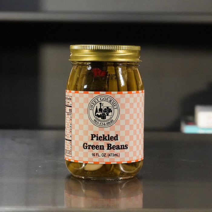 Sweet Gourmet Pickled Green Beans