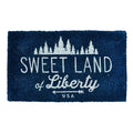 Sweet Land Coir Mat Cobalt